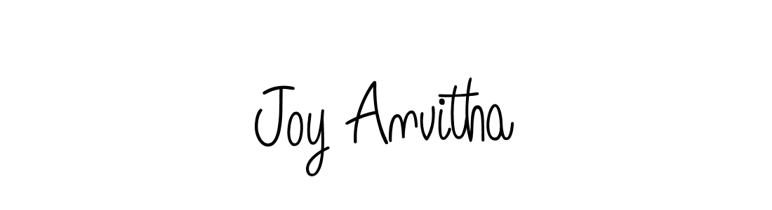 Also we have Joy Anvitha name is the best signature style. Create professional handwritten signature collection using Angelique-Rose-font-FFP autograph style. Joy Anvitha signature style 5 images and pictures png