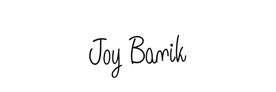 It looks lik you need a new signature style for name Joy Banik. Design unique handwritten (Angelique-Rose-font-FFP) signature with our free signature maker in just a few clicks. Joy Banik signature style 5 images and pictures png