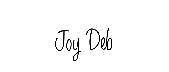 Create a beautiful signature design for name Joy Deb. With this signature (Angelique-Rose-font-FFP) fonts, you can make a handwritten signature for free. Joy Deb signature style 5 images and pictures png