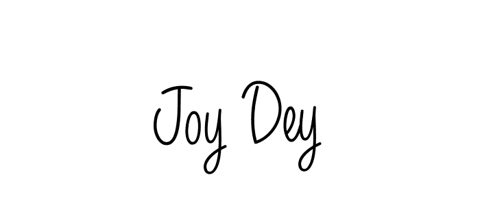 Design your own signature with our free online signature maker. With this signature software, you can create a handwritten (Angelique-Rose-font-FFP) signature for name Joy Dey. Joy Dey signature style 5 images and pictures png