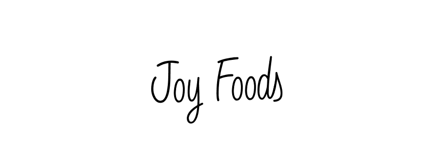 How to make Joy Foods name signature. Use Angelique-Rose-font-FFP style for creating short signs online. This is the latest handwritten sign. Joy Foods signature style 5 images and pictures png