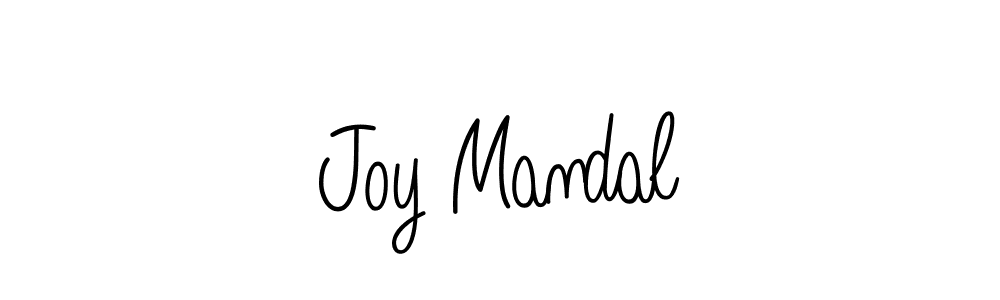 Also we have Joy Mandal name is the best signature style. Create professional handwritten signature collection using Angelique-Rose-font-FFP autograph style. Joy Mandal signature style 5 images and pictures png
