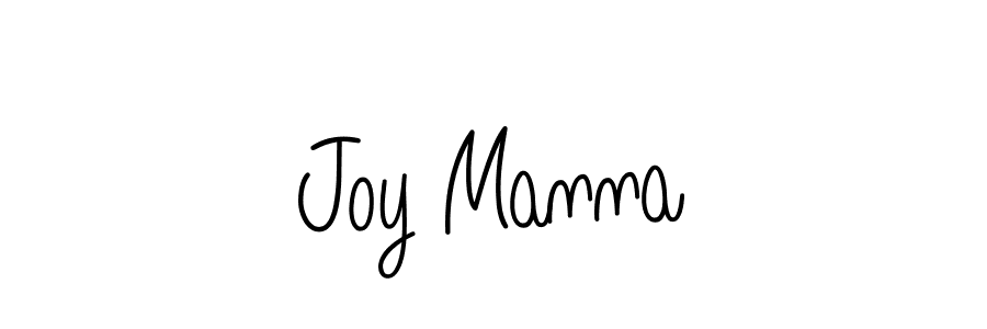 How to make Joy Manna name signature. Use Angelique-Rose-font-FFP style for creating short signs online. This is the latest handwritten sign. Joy Manna signature style 5 images and pictures png