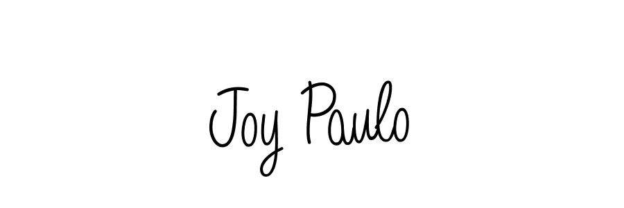 Create a beautiful signature design for name Joy Paulo. With this signature (Angelique-Rose-font-FFP) fonts, you can make a handwritten signature for free. Joy Paulo signature style 5 images and pictures png