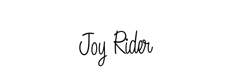 Joy Rider stylish signature style. Best Handwritten Sign (Angelique-Rose-font-FFP) for my name. Handwritten Signature Collection Ideas for my name Joy Rider. Joy Rider signature style 5 images and pictures png
