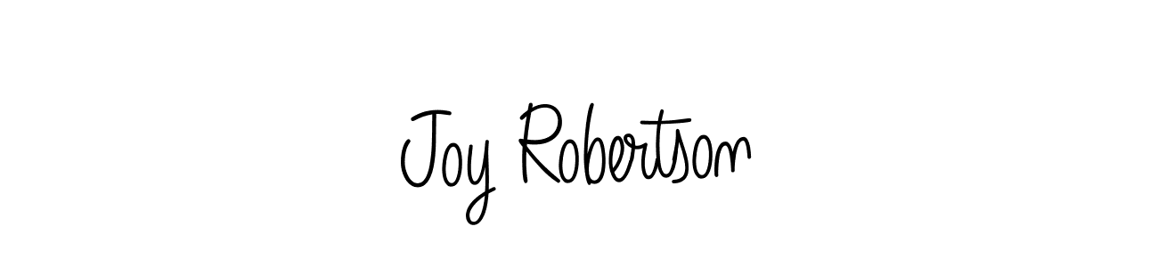 How to make Joy Robertson signature? Angelique-Rose-font-FFP is a professional autograph style. Create handwritten signature for Joy Robertson name. Joy Robertson signature style 5 images and pictures png