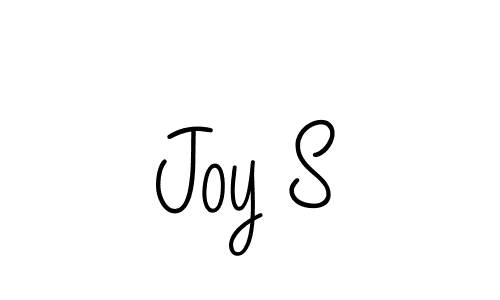 Make a beautiful signature design for name Joy S. Use this online signature maker to create a handwritten signature for free. Joy S signature style 5 images and pictures png