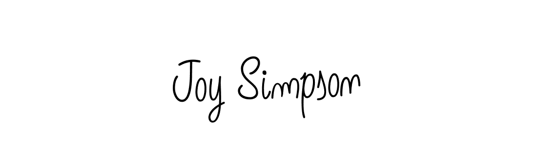 How to Draw Joy Simpson signature style? Angelique-Rose-font-FFP is a latest design signature styles for name Joy Simpson. Joy Simpson signature style 5 images and pictures png