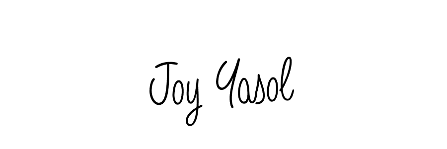 Angelique-Rose-font-FFP is a professional signature style that is perfect for those who want to add a touch of class to their signature. It is also a great choice for those who want to make their signature more unique. Get Joy Yasol name to fancy signature for free. Joy Yasol signature style 5 images and pictures png