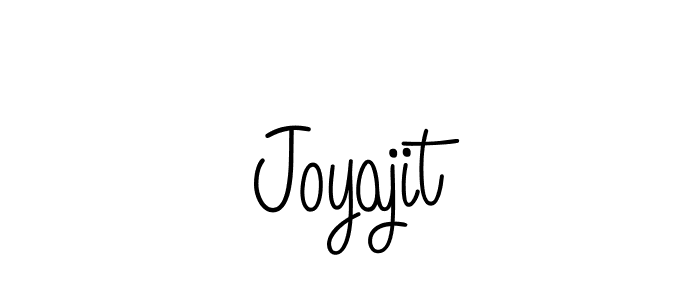 Joyajit stylish signature style. Best Handwritten Sign (Angelique-Rose-font-FFP) for my name. Handwritten Signature Collection Ideas for my name Joyajit. Joyajit signature style 5 images and pictures png