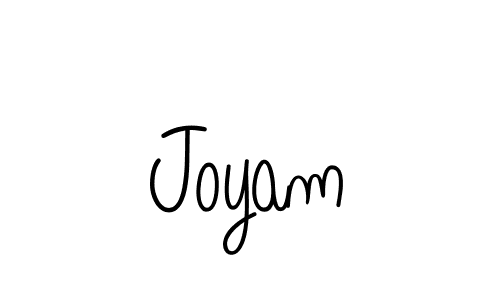 How to make Joyam signature? Angelique-Rose-font-FFP is a professional autograph style. Create handwritten signature for Joyam name. Joyam signature style 5 images and pictures png