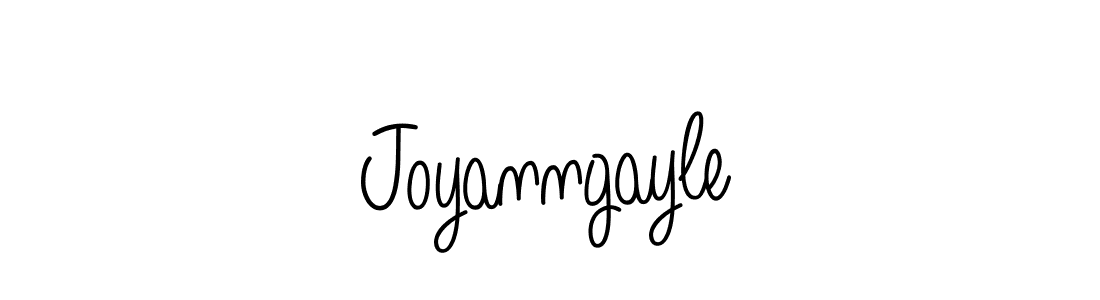 Angelique-Rose-font-FFP is a professional signature style that is perfect for those who want to add a touch of class to their signature. It is also a great choice for those who want to make their signature more unique. Get Joyanngayle name to fancy signature for free. Joyanngayle signature style 5 images and pictures png