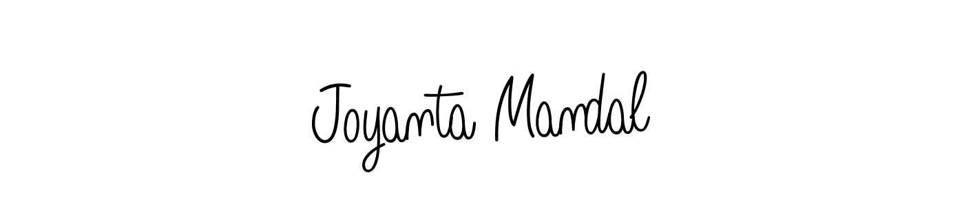 Also we have Joyanta Mandal name is the best signature style. Create professional handwritten signature collection using Angelique-Rose-font-FFP autograph style. Joyanta Mandal signature style 5 images and pictures png