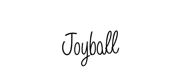 Design your own signature with our free online signature maker. With this signature software, you can create a handwritten (Angelique-Rose-font-FFP) signature for name Joyball. Joyball signature style 5 images and pictures png