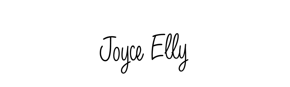 Design your own signature with our free online signature maker. With this signature software, you can create a handwritten (Angelique-Rose-font-FFP) signature for name Joyce Elly. Joyce Elly signature style 5 images and pictures png