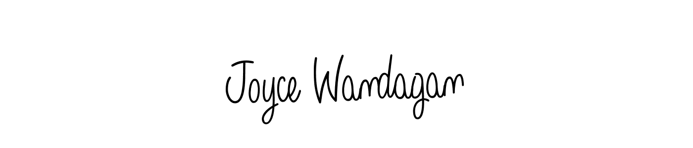 Here are the top 10 professional signature styles for the name Joyce Wandagan. These are the best autograph styles you can use for your name. Joyce Wandagan signature style 5 images and pictures png