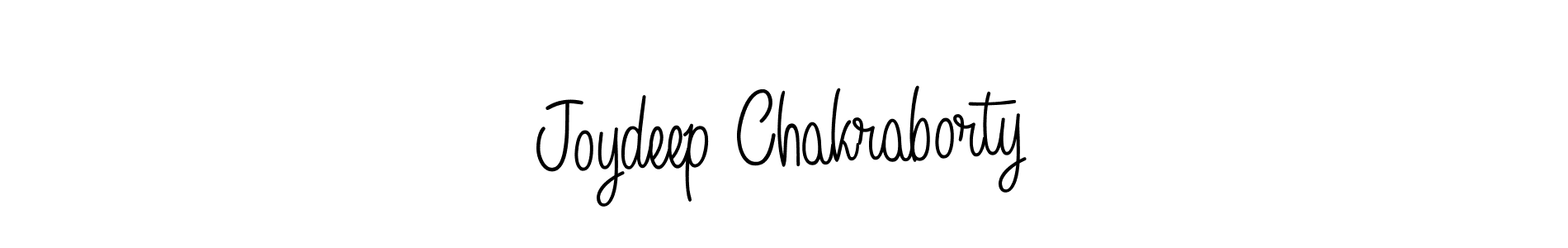 The best way (Angelique-Rose-font-FFP) to make a short signature is to pick only two or three words in your name. The name Joydeep Chakraborty include a total of six letters. For converting this name. Joydeep Chakraborty signature style 5 images and pictures png