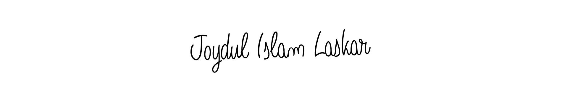 Joydul Islam Laskar stylish signature style. Best Handwritten Sign (Angelique-Rose-font-FFP) for my name. Handwritten Signature Collection Ideas for my name Joydul Islam Laskar. Joydul Islam Laskar signature style 5 images and pictures png