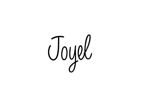 Create a beautiful signature design for name Joyel. With this signature (Angelique-Rose-font-FFP) fonts, you can make a handwritten signature for free. Joyel signature style 5 images and pictures png