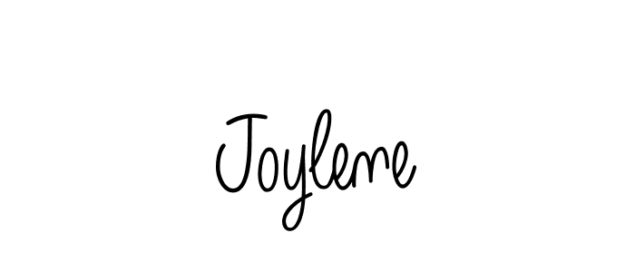 How to make Joylene name signature. Use Angelique-Rose-font-FFP style for creating short signs online. This is the latest handwritten sign. Joylene signature style 5 images and pictures png