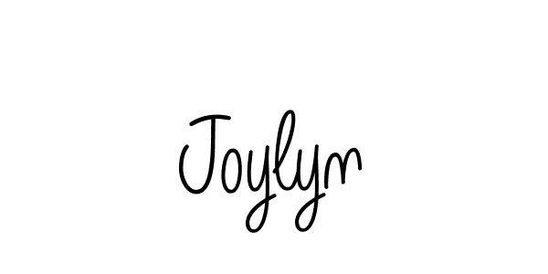 Design your own signature with our free online signature maker. With this signature software, you can create a handwritten (Angelique-Rose-font-FFP) signature for name Joylyn. Joylyn signature style 5 images and pictures png