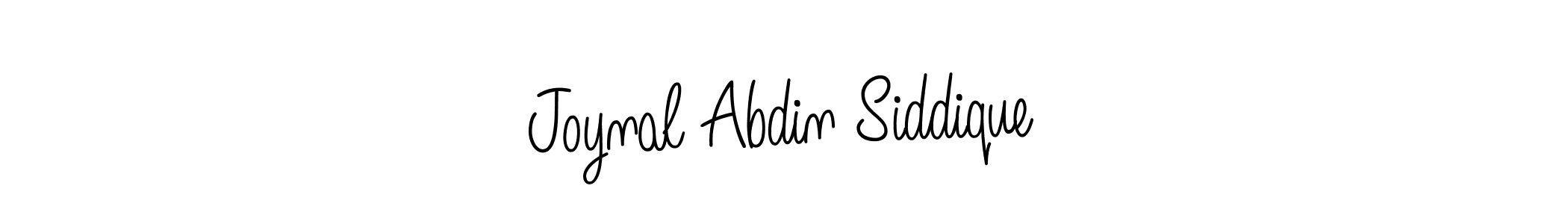 It looks lik you need a new signature style for name Joynal Abdin Siddique. Design unique handwritten (Angelique-Rose-font-FFP) signature with our free signature maker in just a few clicks. Joynal Abdin Siddique signature style 5 images and pictures png