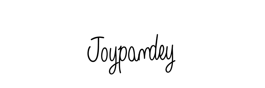 Design your own signature with our free online signature maker. With this signature software, you can create a handwritten (Angelique-Rose-font-FFP) signature for name Joypandey. Joypandey signature style 5 images and pictures png