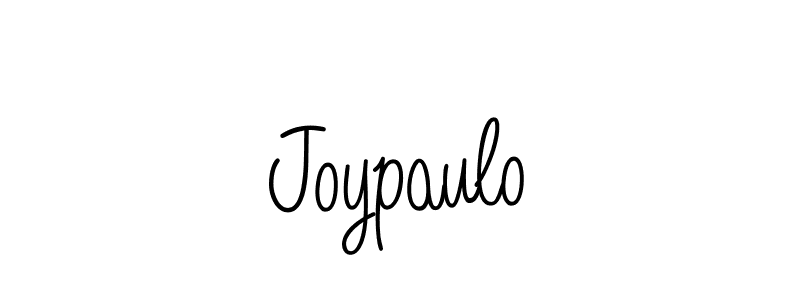 The best way (Angelique-Rose-font-FFP) to make a short signature is to pick only two or three words in your name. The name Joypaulo include a total of six letters. For converting this name. Joypaulo signature style 5 images and pictures png