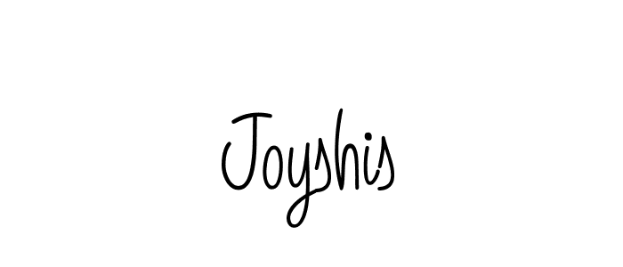 The best way (Angelique-Rose-font-FFP) to make a short signature is to pick only two or three words in your name. The name Joyshis include a total of six letters. For converting this name. Joyshis signature style 5 images and pictures png