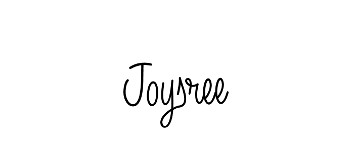 How to make Joysree signature? Angelique-Rose-font-FFP is a professional autograph style. Create handwritten signature for Joysree name. Joysree signature style 5 images and pictures png