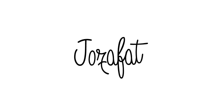 You should practise on your own different ways (Angelique-Rose-font-FFP) to write your name (Jozafat) in signature. don't let someone else do it for you. Jozafat signature style 5 images and pictures png