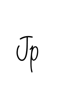 Make a beautiful signature design for name Jp. With this signature (Angelique-Rose-font-FFP) style, you can create a handwritten signature for free. Jp signature style 5 images and pictures png