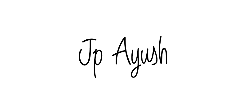 Create a beautiful signature design for name Jp Ayush. With this signature (Angelique-Rose-font-FFP) fonts, you can make a handwritten signature for free. Jp Ayush signature style 5 images and pictures png