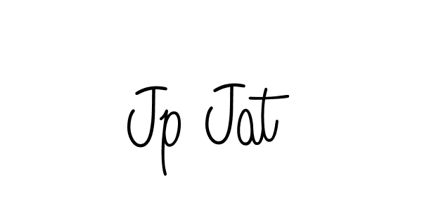 Create a beautiful signature design for name Jp Jat. With this signature (Angelique-Rose-font-FFP) fonts, you can make a handwritten signature for free. Jp Jat signature style 5 images and pictures png