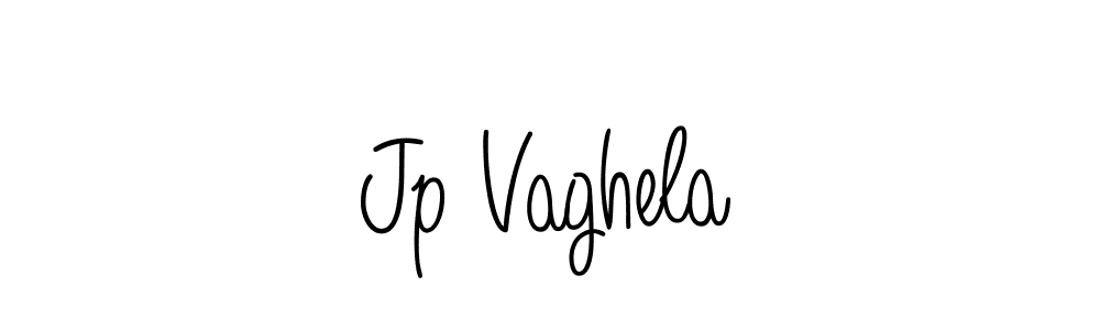 Make a beautiful signature design for name Jp Vaghela. With this signature (Angelique-Rose-font-FFP) style, you can create a handwritten signature for free. Jp Vaghela signature style 5 images and pictures png