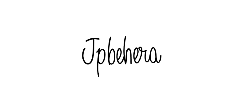 Use a signature maker to create a handwritten signature online. With this signature software, you can design (Angelique-Rose-font-FFP) your own signature for name Jpbehera. Jpbehera signature style 5 images and pictures png