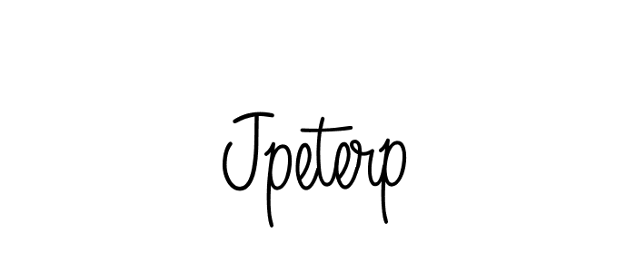 Make a beautiful signature design for name Jpeterp. Use this online signature maker to create a handwritten signature for free. Jpeterp signature style 5 images and pictures png