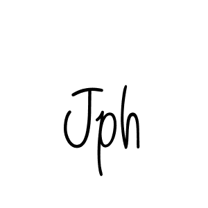 Make a beautiful signature design for name Jph. With this signature (Angelique-Rose-font-FFP) style, you can create a handwritten signature for free. Jph signature style 5 images and pictures png