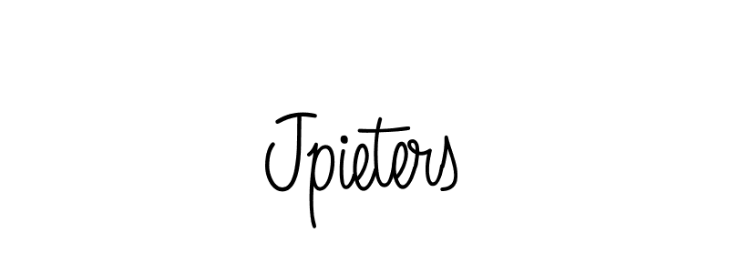 Use a signature maker to create a handwritten signature online. With this signature software, you can design (Angelique-Rose-font-FFP) your own signature for name Jpieters. Jpieters signature style 5 images and pictures png