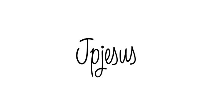 How to make Jpjesus signature? Angelique-Rose-font-FFP is a professional autograph style. Create handwritten signature for Jpjesus name. Jpjesus signature style 5 images and pictures png