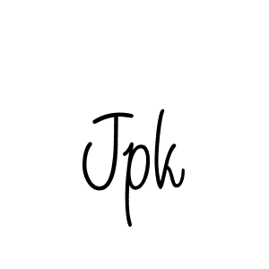 Use a signature maker to create a handwritten signature online. With this signature software, you can design (Angelique-Rose-font-FFP) your own signature for name Jpk. Jpk signature style 5 images and pictures png