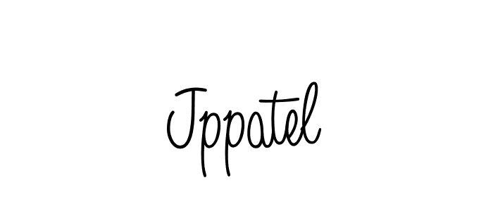 Design your own signature with our free online signature maker. With this signature software, you can create a handwritten (Angelique-Rose-font-FFP) signature for name Jppatel. Jppatel signature style 5 images and pictures png