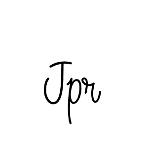 How to make Jpr signature? Angelique-Rose-font-FFP is a professional autograph style. Create handwritten signature for Jpr name. Jpr signature style 5 images and pictures png