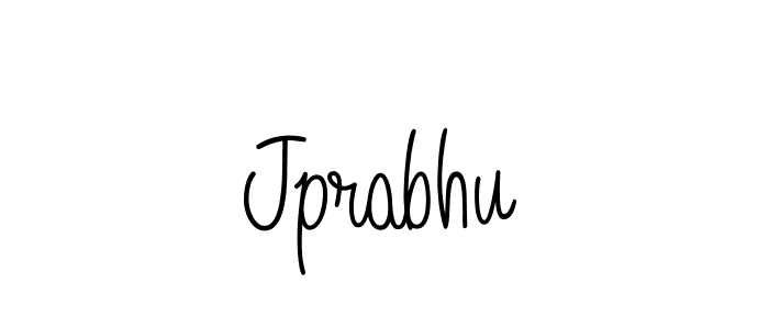 Create a beautiful signature design for name Jprabhu. With this signature (Angelique-Rose-font-FFP) fonts, you can make a handwritten signature for free. Jprabhu signature style 5 images and pictures png
