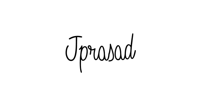 Jprasad stylish signature style. Best Handwritten Sign (Angelique-Rose-font-FFP) for my name. Handwritten Signature Collection Ideas for my name Jprasad. Jprasad signature style 5 images and pictures png