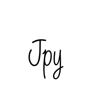 How to make Jpy signature? Angelique-Rose-font-FFP is a professional autograph style. Create handwritten signature for Jpy name. Jpy signature style 5 images and pictures png