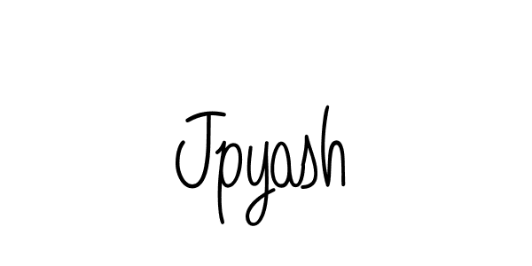 Design your own signature with our free online signature maker. With this signature software, you can create a handwritten (Angelique-Rose-font-FFP) signature for name Jpyash. Jpyash signature style 5 images and pictures png