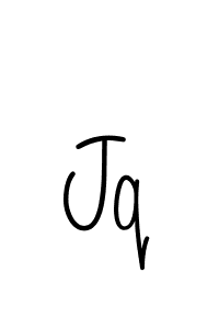 Use a signature maker to create a handwritten signature online. With this signature software, you can design (Angelique-Rose-font-FFP) your own signature for name Jq. Jq signature style 5 images and pictures png