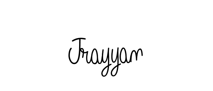 Design your own signature with our free online signature maker. With this signature software, you can create a handwritten (Angelique-Rose-font-FFP) signature for name Jrayyan. Jrayyan signature style 5 images and pictures png