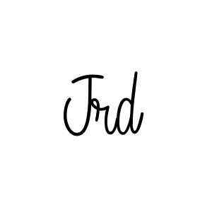 Make a beautiful signature design for name Jrd. Use this online signature maker to create a handwritten signature for free. Jrd signature style 5 images and pictures png